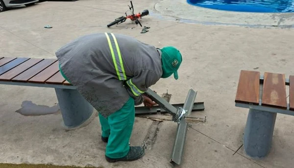 Prefeitura de Belém inicia reparos na Nova Tamandaré após atos de vandalismo