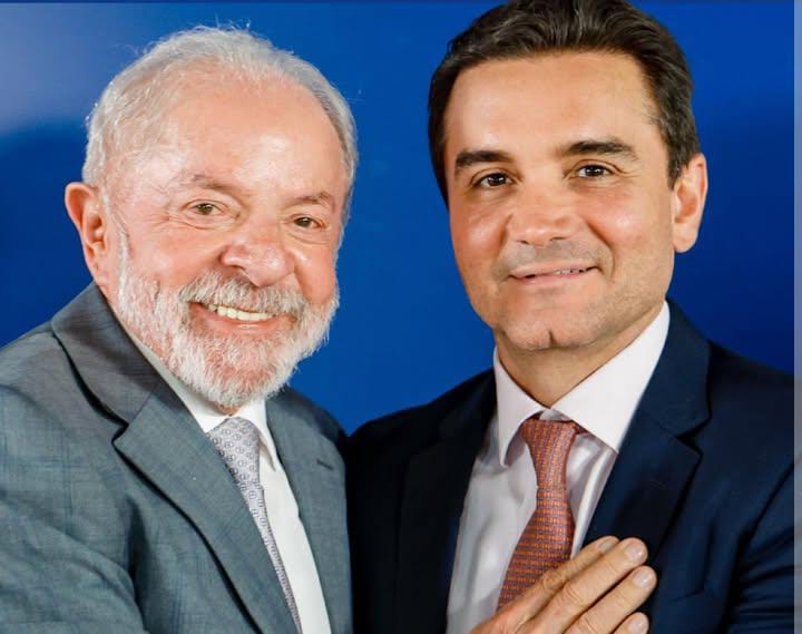 Sabino ao lado do presidente Lula -