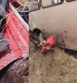 Imagem - Acidente envolvendo ônibus escolar deixa uma pessoa morta em estrada no Pará