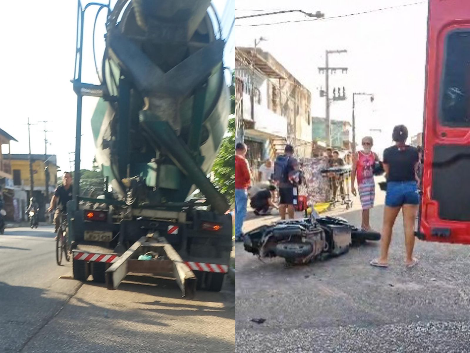 O Corpo de Bombeiros foi acionado para prestar apoio as vítimas.