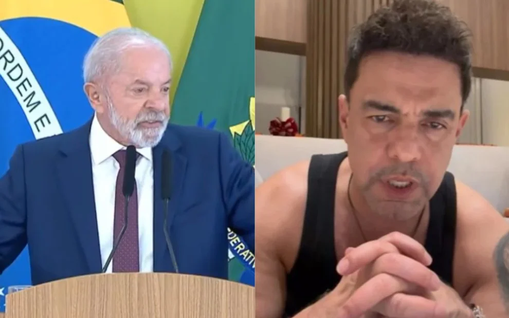 Presidente Lula e Zezé Di Camargo -