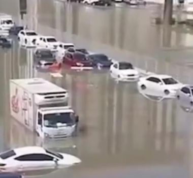 Imagem - Chuvas intensas voltam a provocar alagamentos e transtornos em Dubai e Sharjah