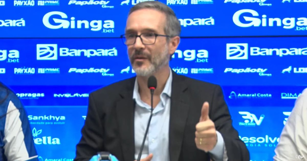 Márcio Tuma, novo presidente do Paysandu -