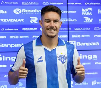Imagem - Caio Mello é apresentado no Paysandu e revela pré-contrato assinado ainda durante a Série B