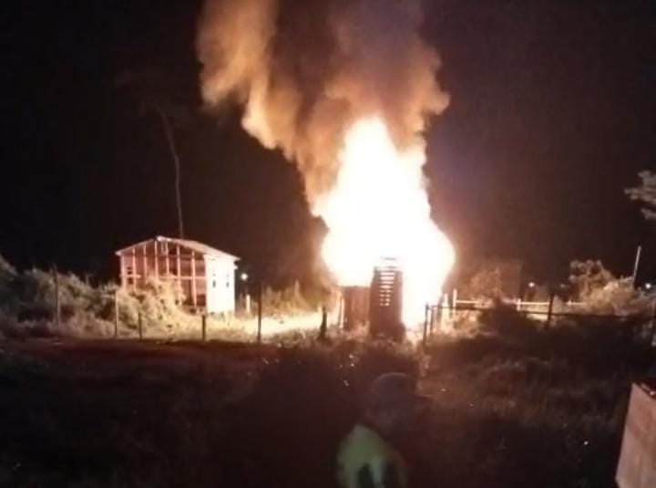 Incêndio em Breves, no Pará -