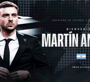 Imagem - Botafogo anuncia Martín Anselmi como novo técnico com contrato até 2027