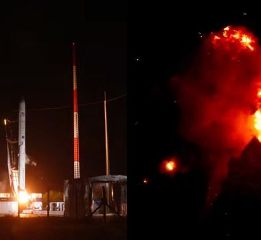 Imagem - Vídeo: foguete sul-coreano explode após decolagem no Brasil