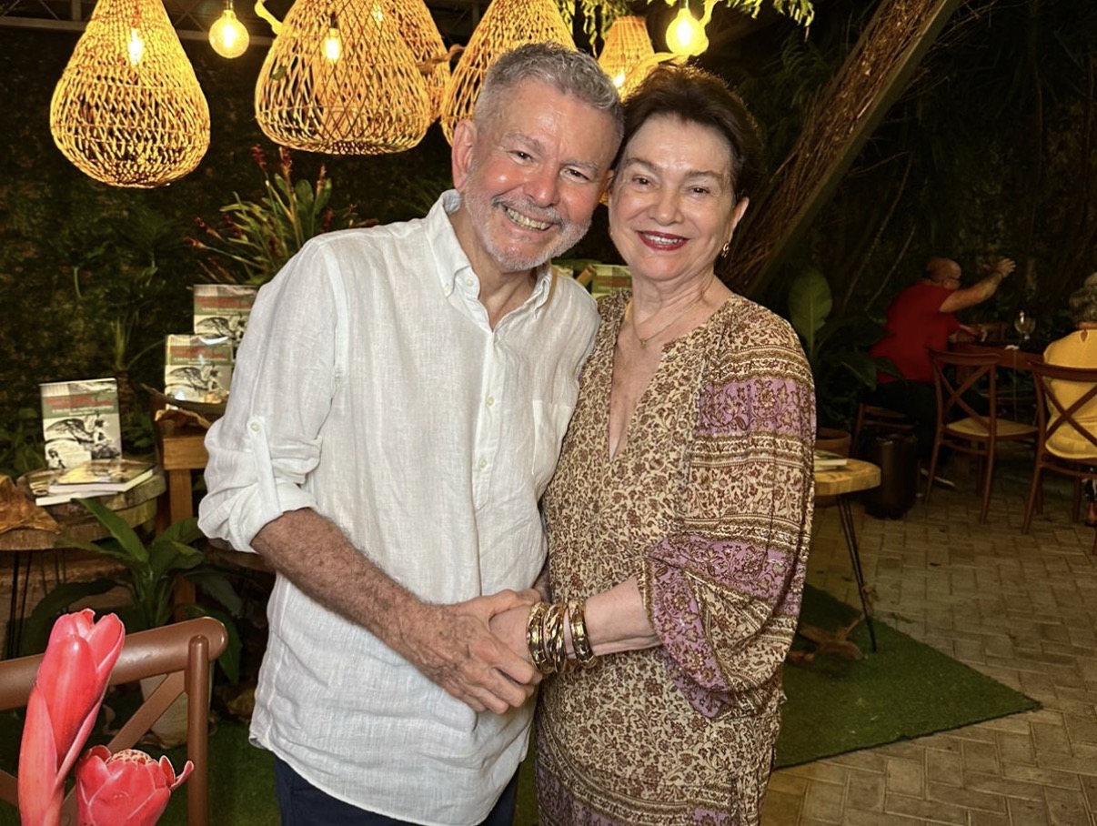 Iêda Fernandez com Reynaldo Silva