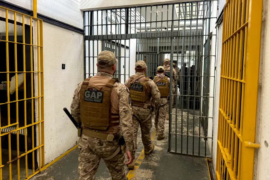 Operação realizada pela Seap -