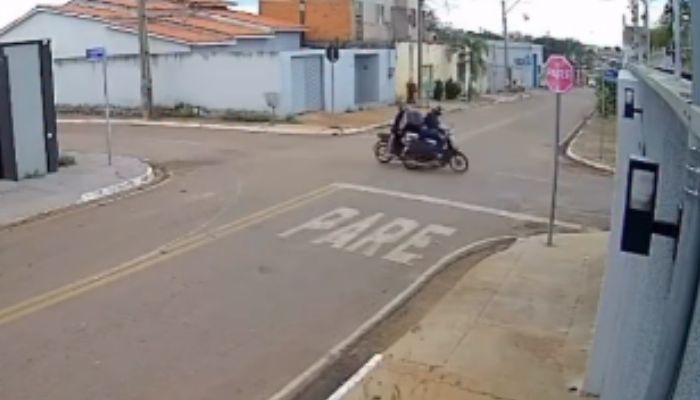Vídeo: acidente entre duas motocicletas é registrado em Canaã dos Carajás