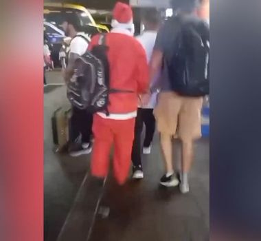 Imagem - Policial disfarçado de Papai Noel prende foragido da Justiça do Pará em RS