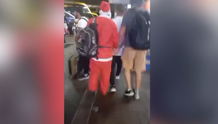 (Policial disfarçado de Papai Noel prende foragido da Justiça do Pará em RS)