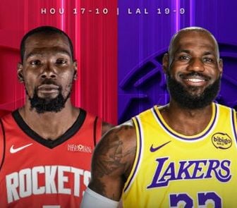 Imagem - Los Angeles Lakers x Houston Rockets: saiba o horário e onde assistir ao jogo da NBA