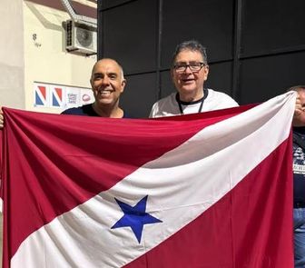 Imagem - Em meio a especulações, Marcos Braz posa ao lado do presidente do Remo