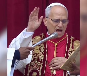 Imagem - Papa Leão XIV deseja Feliz Natal em língua portuguesa no Vaticano