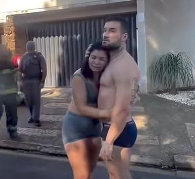 Imagem - Influenciador e esposa escapam de incêndio após pular de segundo andar de casa