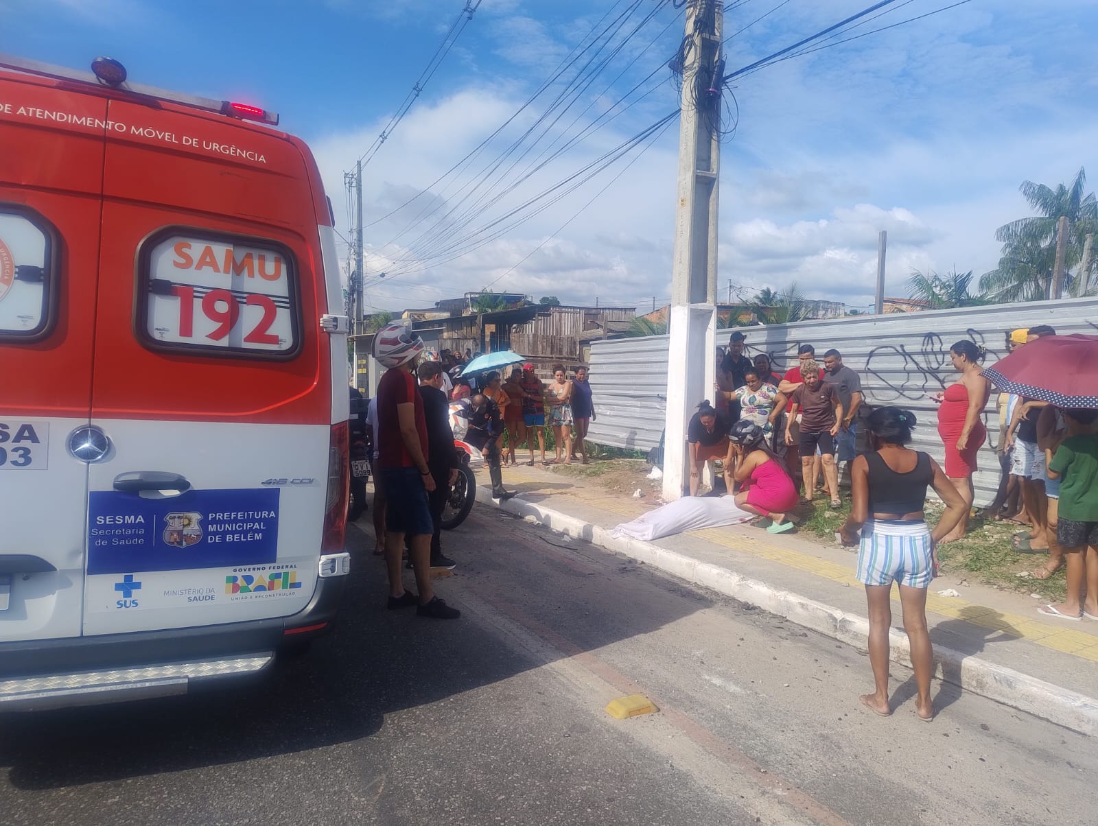Acidente grave aconteceu neste 25 de dezembro em Belém