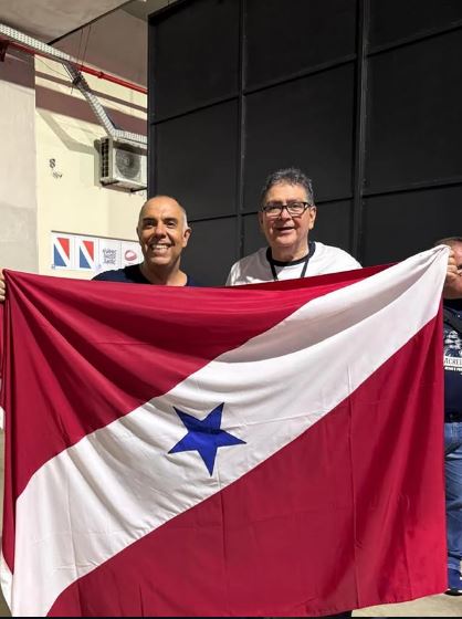 Imagem - Em meio a especulações, Marcos Braz posa ao lado do presidente do Remo