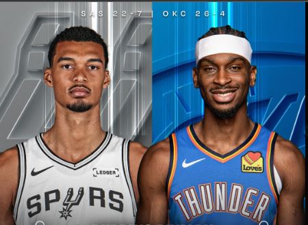 Imagem - Oklahoma City Thunder x San Antonio Spurs: saiba o horário e onde assistir ao duelo da NBA