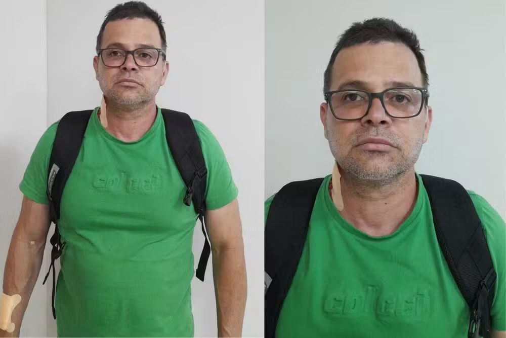 Imagem - Polícia do Paraguai divulga fotos de Silvinei Vasques preso em aeroporto
