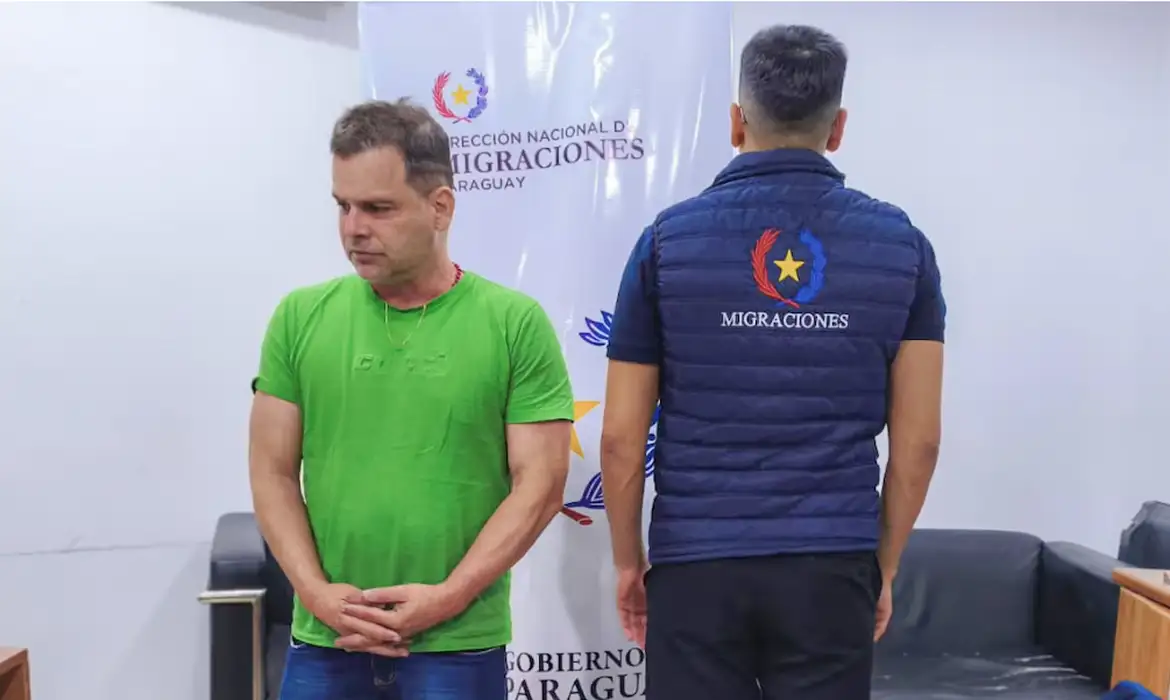 Ex-diretor da PRF preso no Paraguai -
