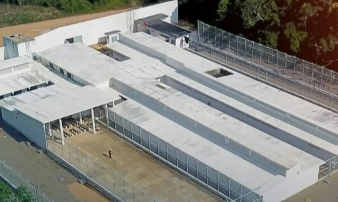 Penitenciária onde ocorreu a fuga -