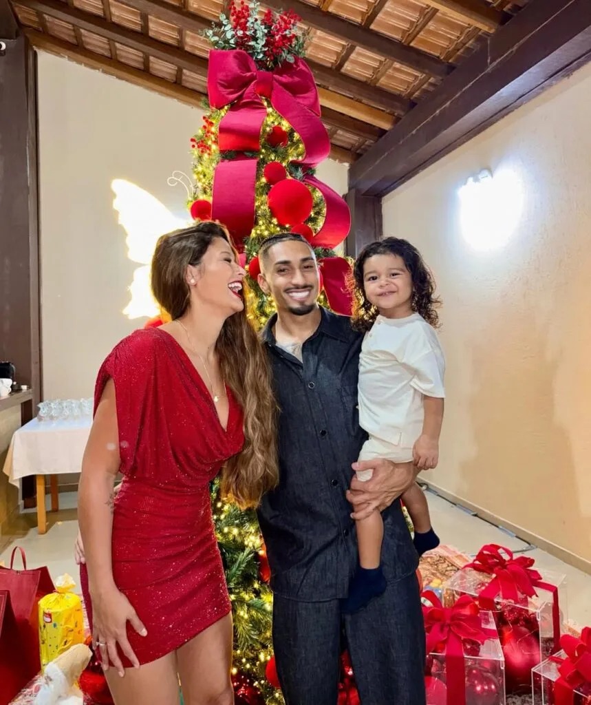 Raphinha aproveita as férias no Brasil - 