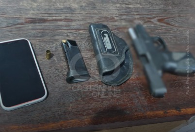 Homem estava atirando na rua e não tinha porte de arma - 