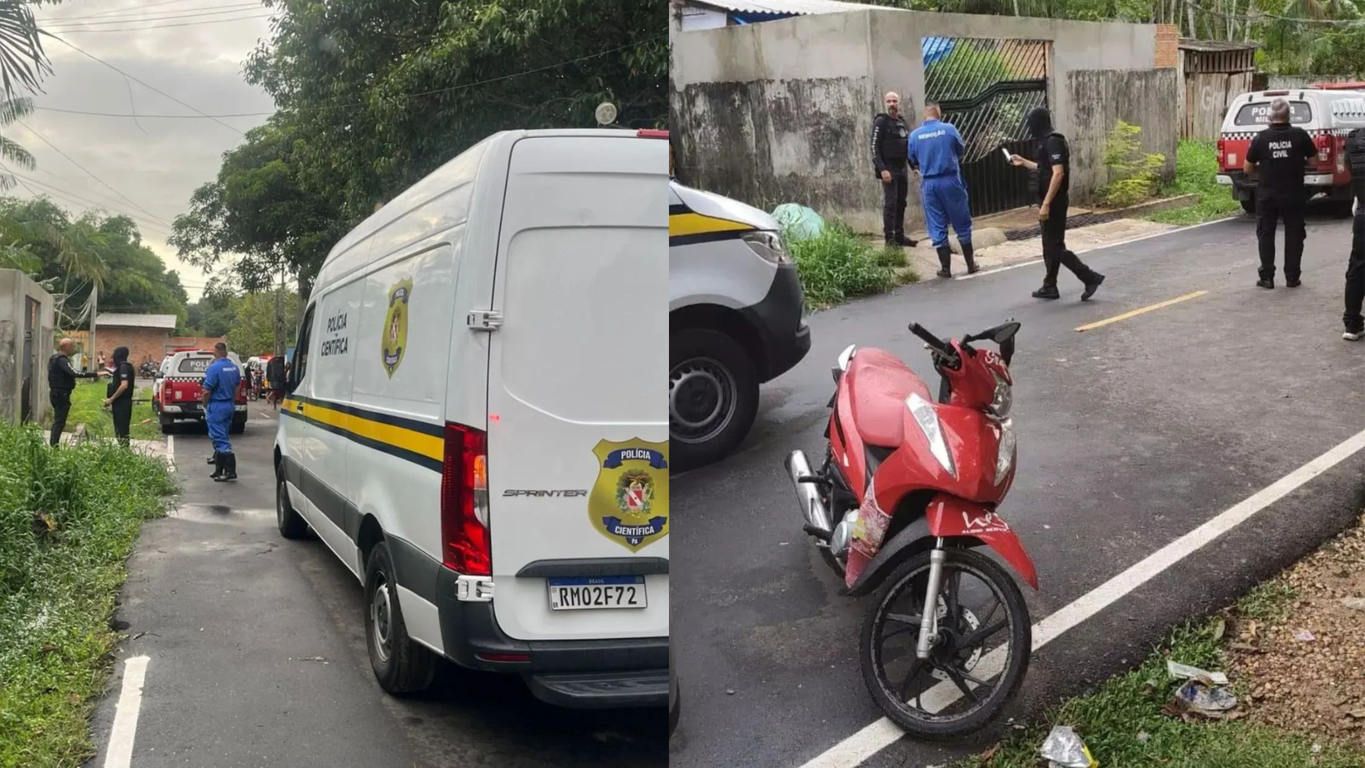 Crime aconteceu na tarde de domingo e causou pânico entre os participantes do evento
