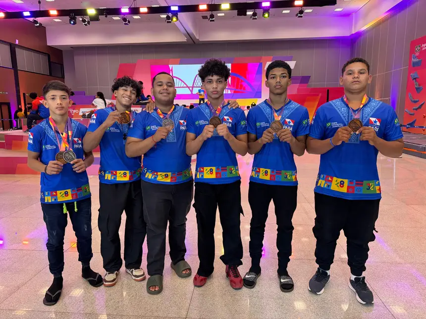 Atletas do Marajó nos Jogos da Juventude -