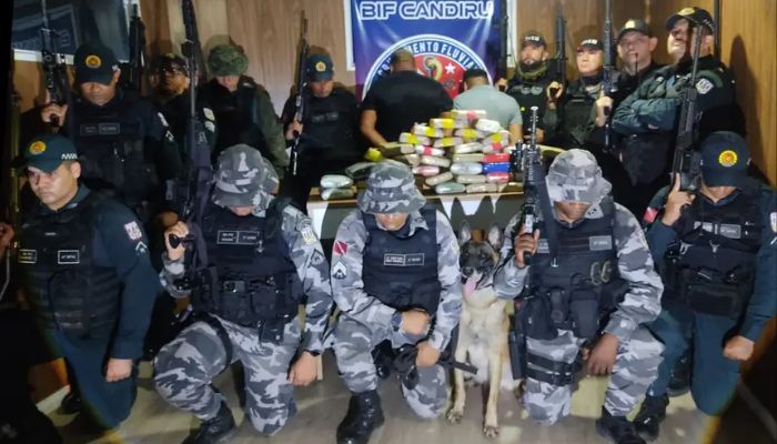 Fiscalização fluvial apreende quase 50 kg de drogas em embarcação no Pará