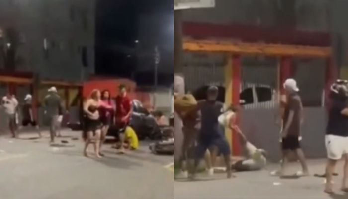 Motorista é agredido por casal de motociclistas após acidente em Ananindeua