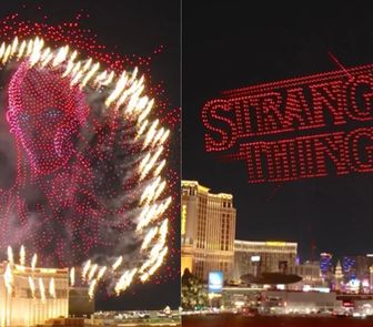 Imagem - Show com 5 mil drones de Stranger Things se torna o maior espetáculo do tipo na América