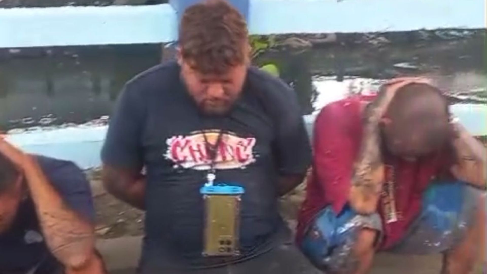 Imagem - Vídeo: trio suspeito de pichação em canal recém-revitalizado em Belém é preso