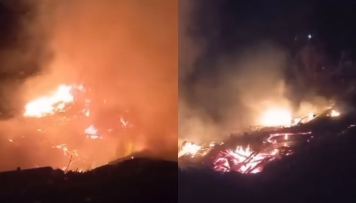 Imagem - Incêndio em área de lixão irregular assusta moradores de Salvaterra