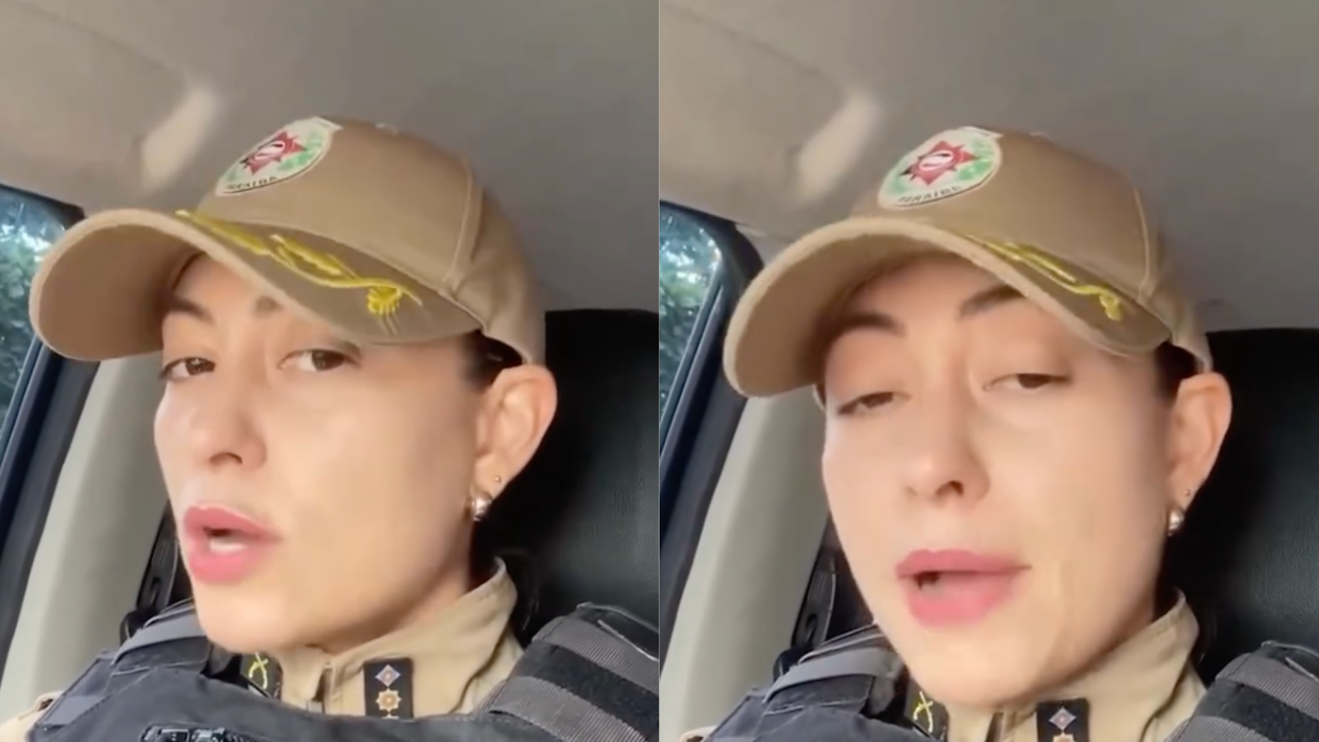 Oficial tornou o caso público para alertar sobre assédio online e reforçar que esse tipo de conduta tem consequências legais