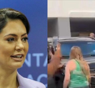 Imagem - Michelle é vista deixando o hospital após alta de Bolsonaro