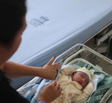 Imagem - Primeiro bebê de 2026 nasce à 1h01 na Santa Casa, em Belém