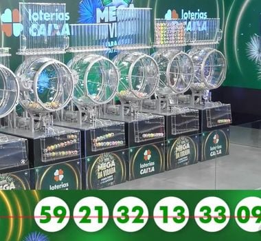 Imagem - Confira os números do sorteio bilionário da Mega Sena da Virada 2025