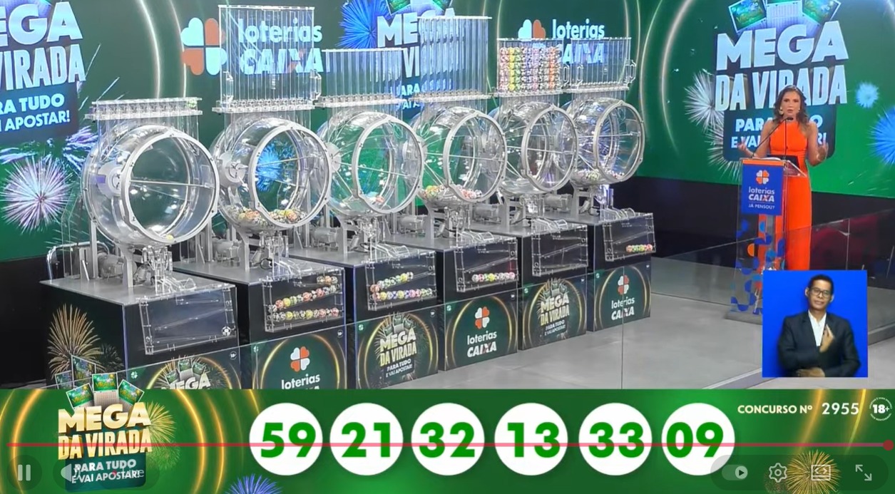 Imagem - Confira os números do sorteio bilionário da Mega Sena da Virada 2025
