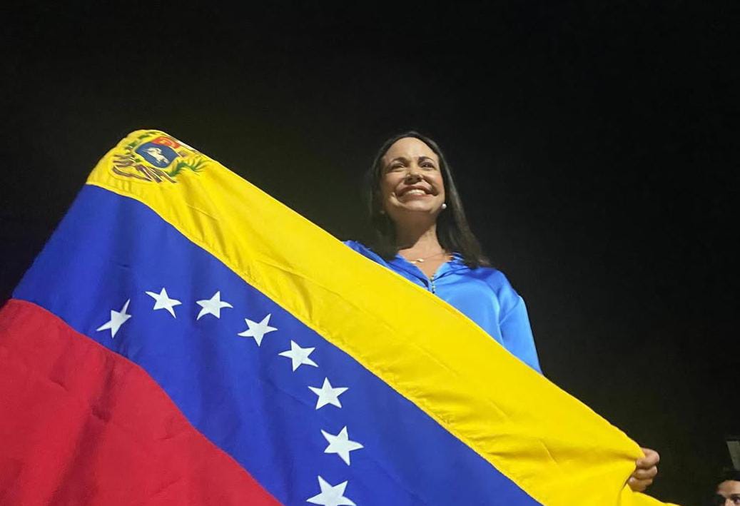 (Maria Corina Machado) 