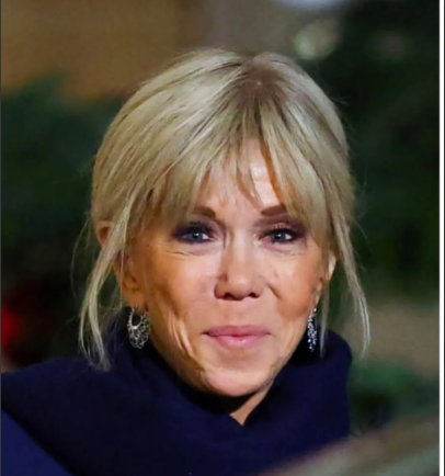 A primeira dama da França, Brigitte Macron.