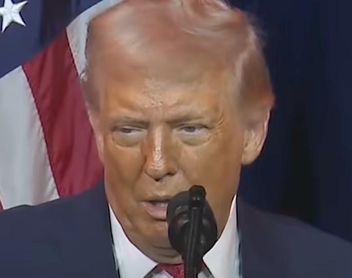 Donald Trump, presidente dos Estados Unidos -