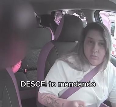 Imagem - Motorista vive corrida tensa com passageira que se diz foragida e acaba em abordagem policial