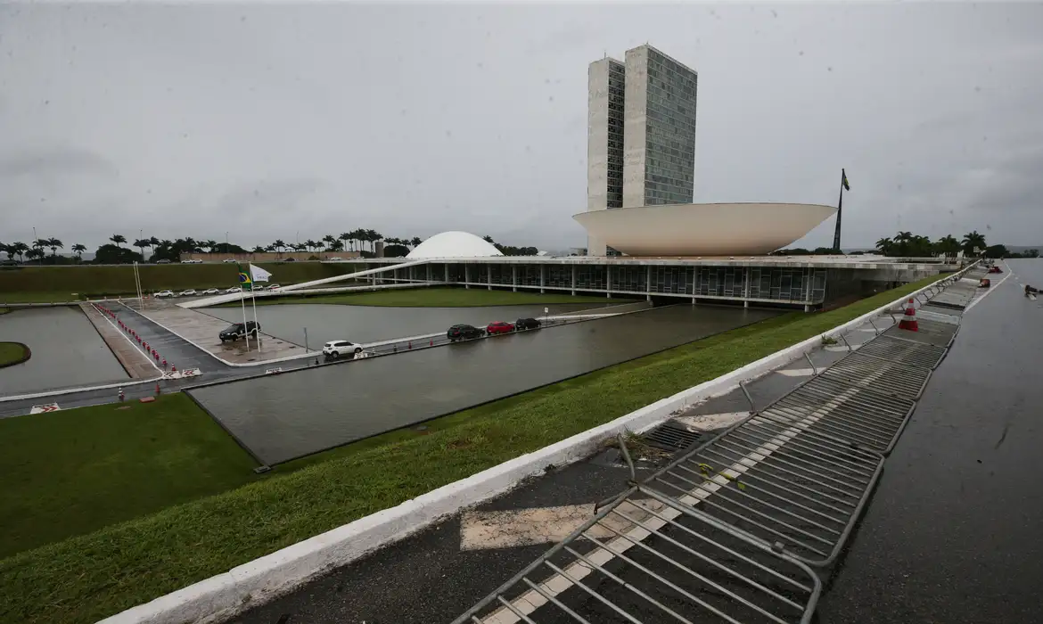 (Congresso Nacional em Brasília)