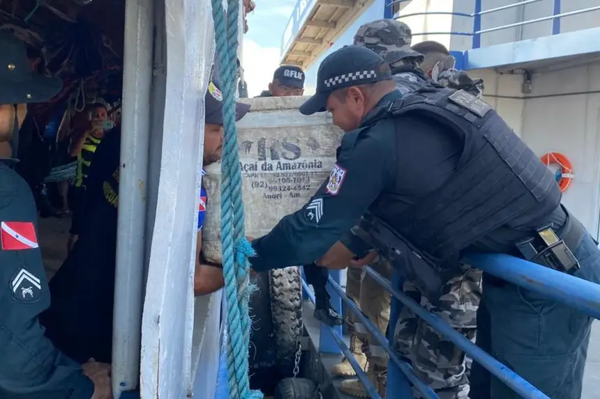 Pirarucu apreendido no Pará - 