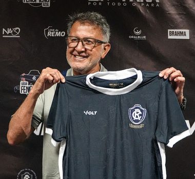 Imagem - Osorio é apresentado no Remo e afirma: 'Vamos jogar de igual para igual'