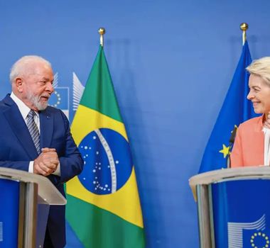 Imagem - Lula fala sobre acordo comercial União Europeia-MercosuL