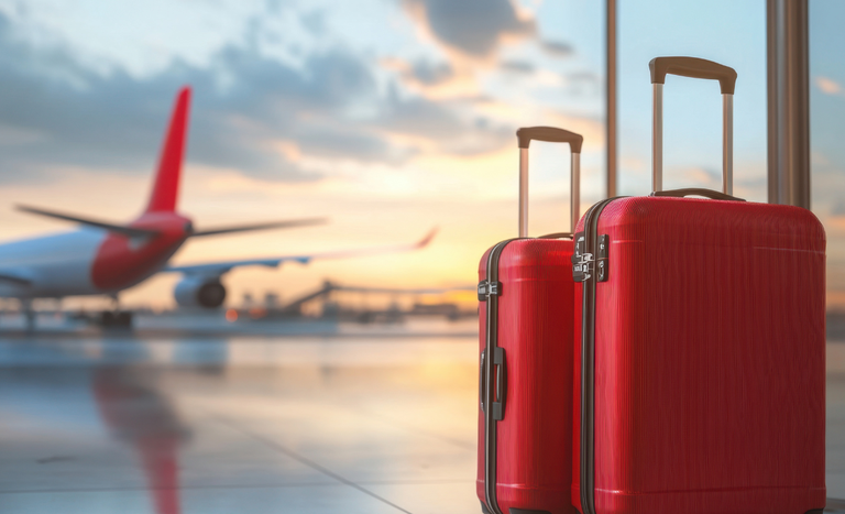 Bagagens de viajantes