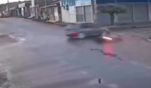 Imagem - Acidente grave deixa motociclista ferido em cruzamento de Itaituba